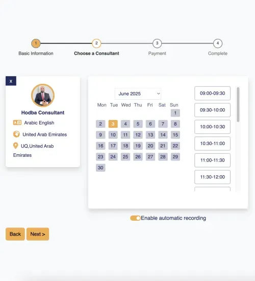 how it works select consultant